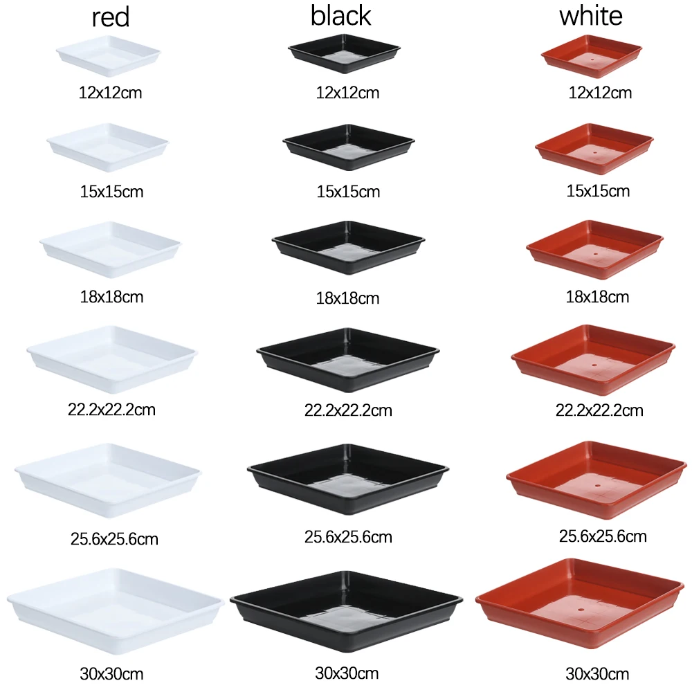 1Pcs Heavy Duty Square Durable - Drip Tray Saucer 评论和价格