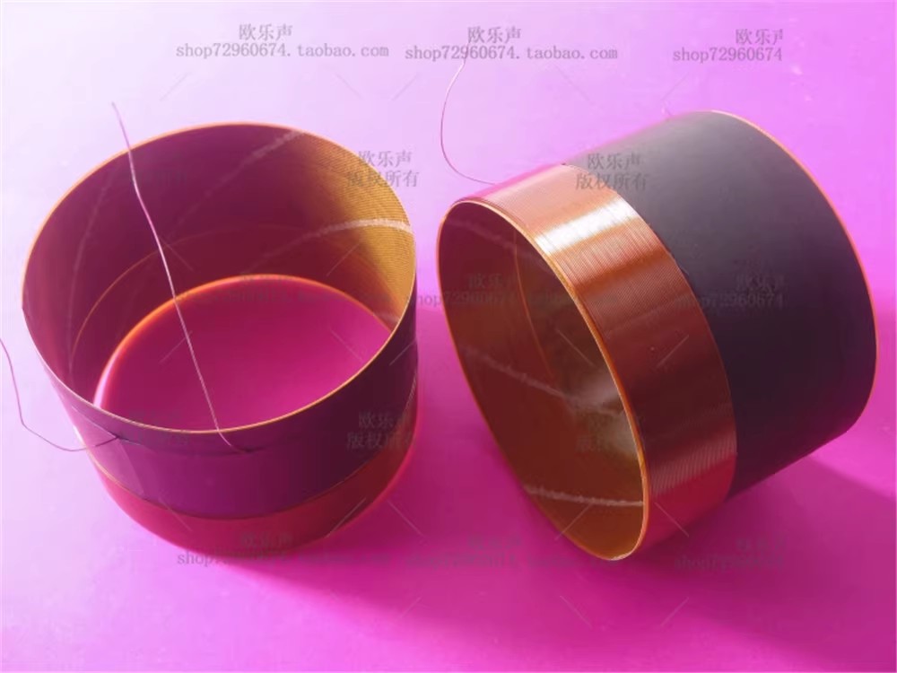 GHXAMP 2PCS 76.2mm Bass Voice  - Copper Wire Roll 评论和价格