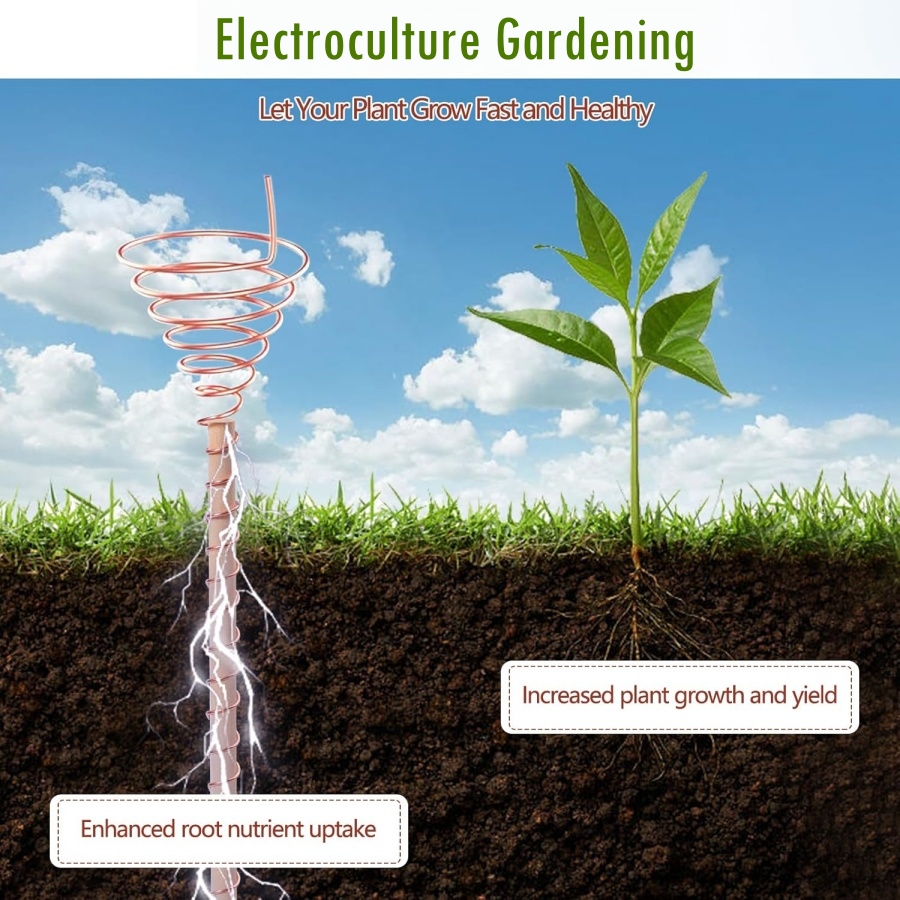 20m/65ft Electroculture Garden - Copper Wire Roll 评论和价格