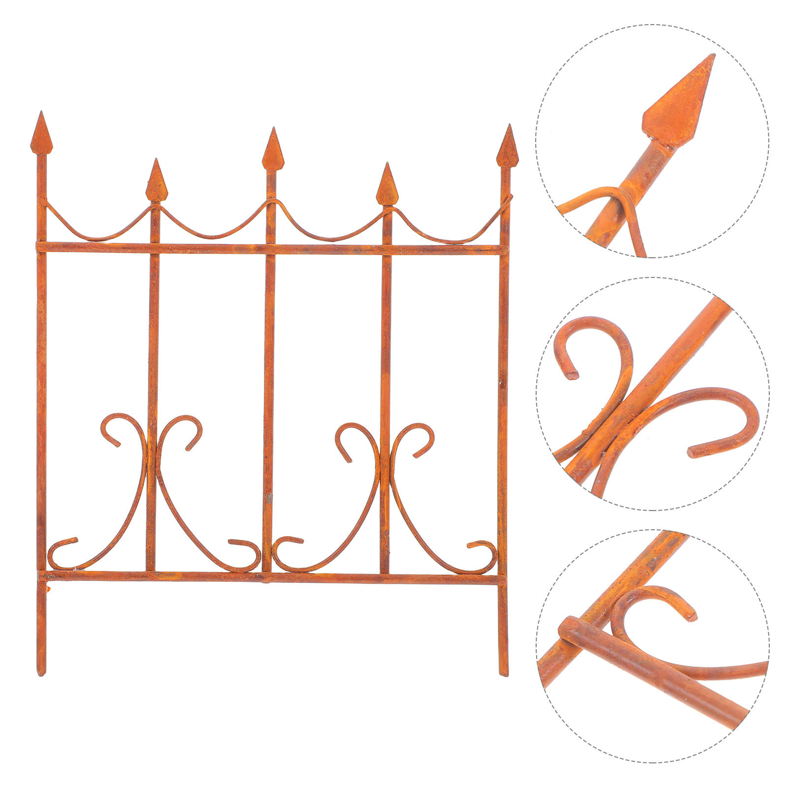 Mini Iron Fence Miniature Vint - Bonsai Garden Landscape Design 评论和价格