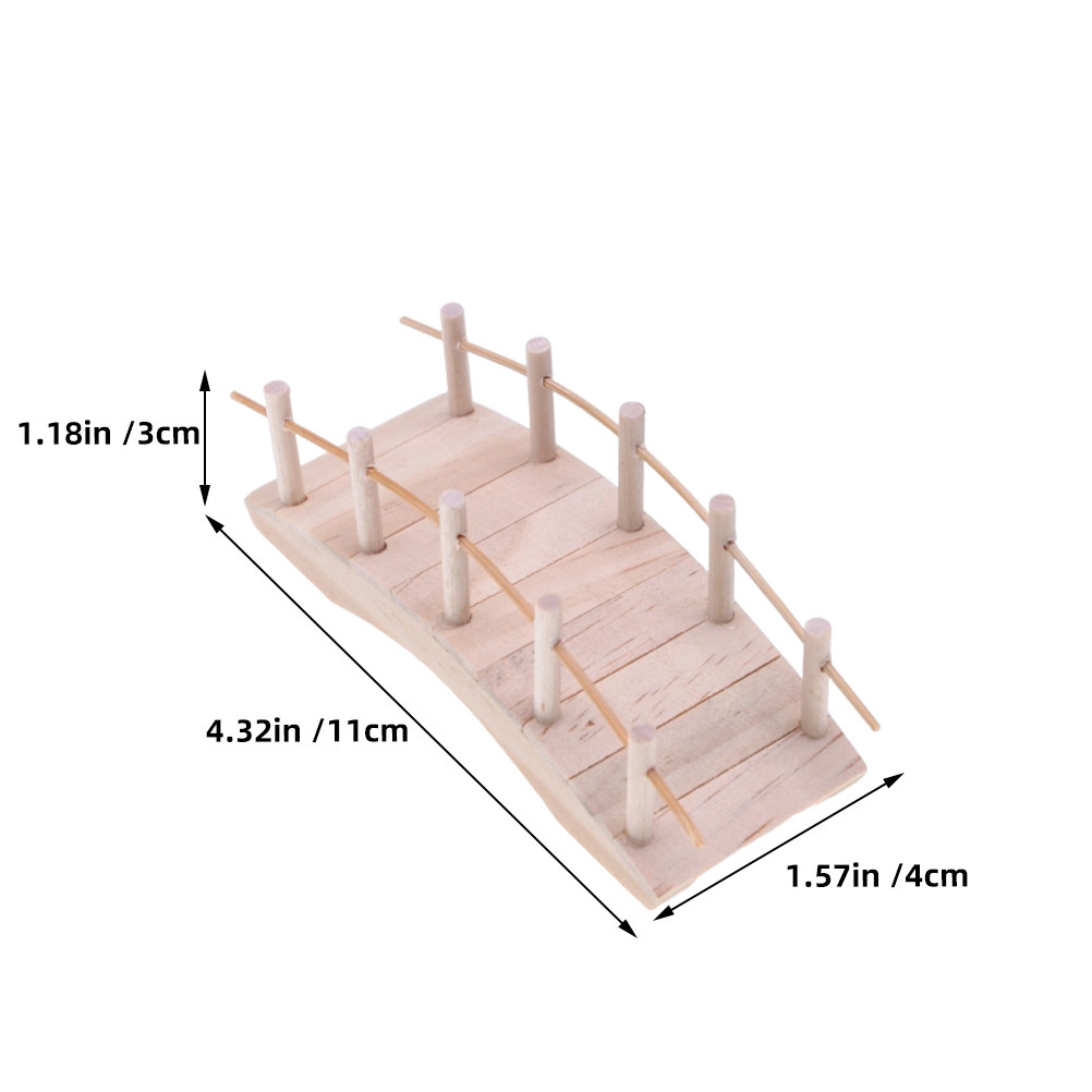 2Pcs Mini Arch Bridge Vintage  - Bonsai Garden Landscape Design 评论和价格