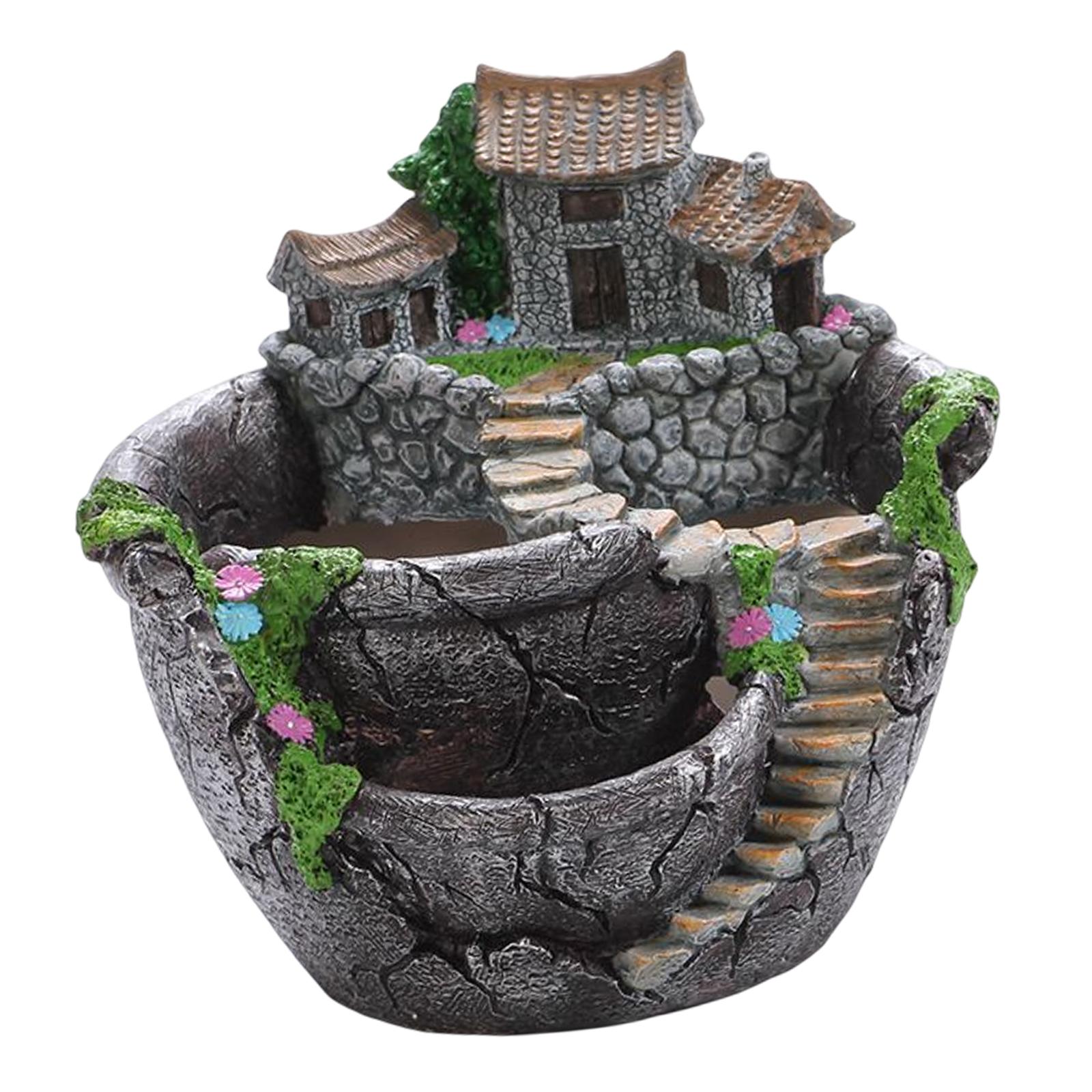 s er, Flower Pot Fairy Garden  - Bonsai Garden Landscape Design 评论和价格
